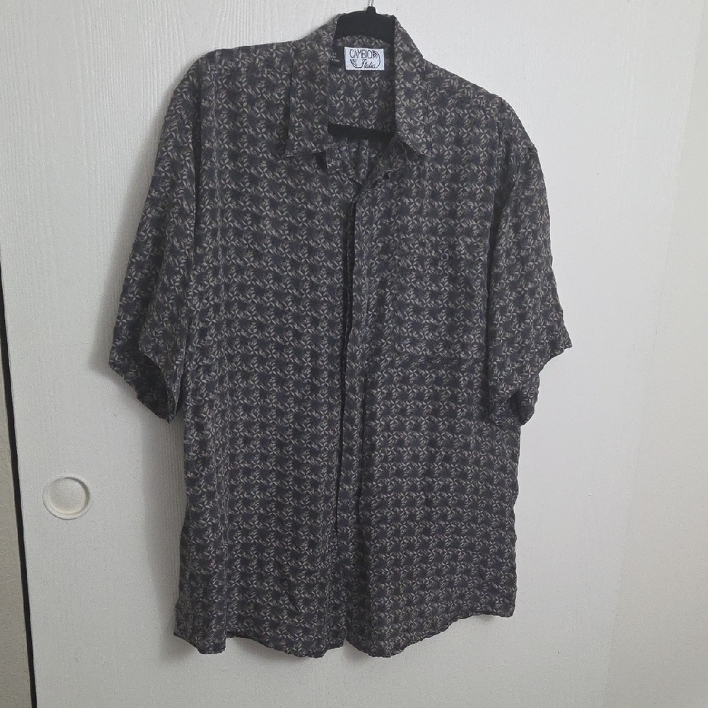 Men's 100% Silk Shirt